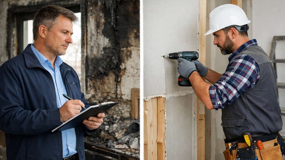 Différence entre expert en assurance et réparateur après un sinistre