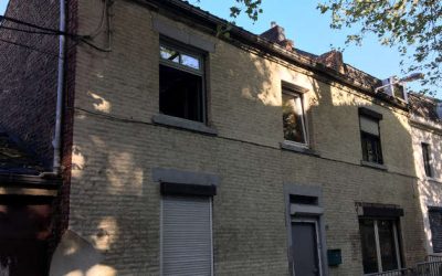 Auvelais : un incendie ravage une habitation