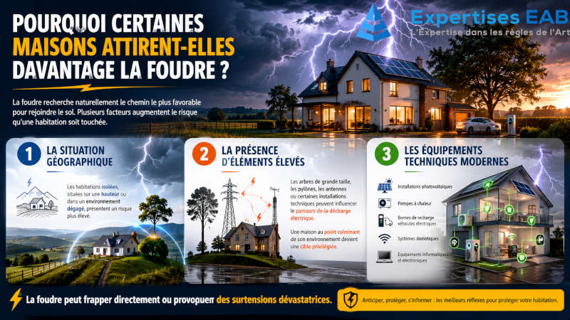 ces maisons qui attirent la foudre